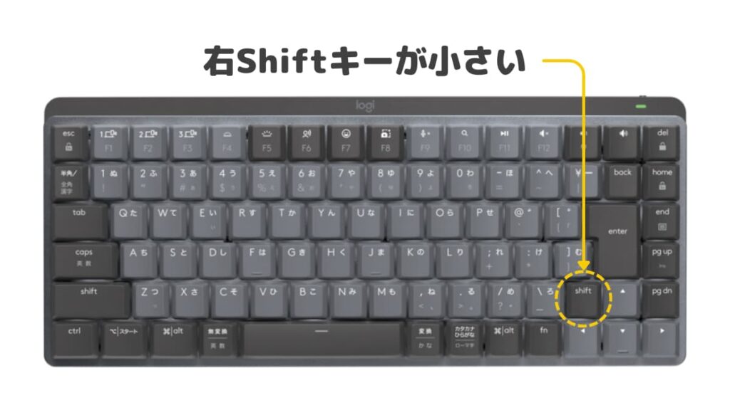 MX Mechanical Mini Right Shift Key